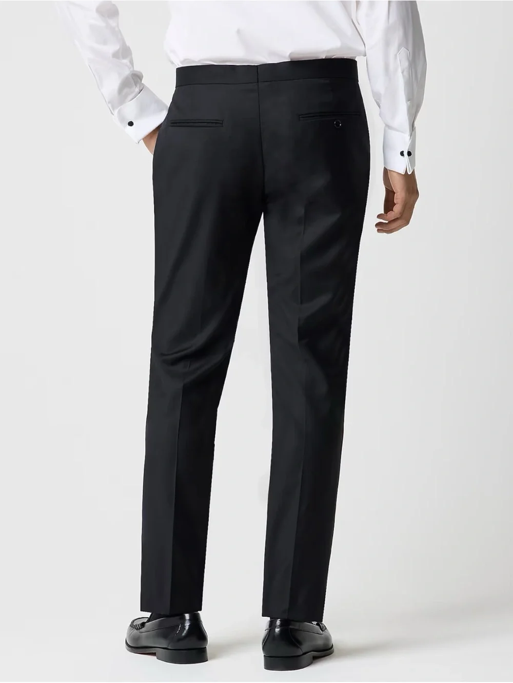 J.Crew Slim-fit Thompson tuxedo pant Men’s 38x32 NWT Formal Dress Black Tie